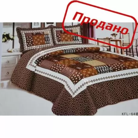 Покрывало принт №27 и 2 наволочки Покрывало принт №27 и 2 наволочки