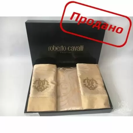 Комплект постельного белья  Roberto Cavalli lux 511301 евро