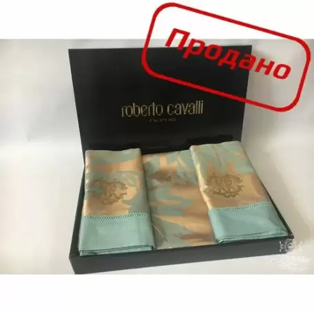 Комплект постельного белья  Roberto Cavalli lux 511303 евро
