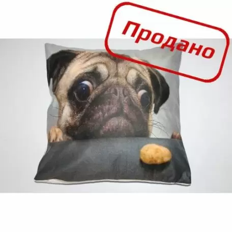 Декоративная наволочка Микровелюр 17
