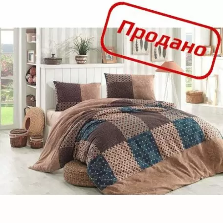 Комплект постельного белья First choice Simay flannel евро