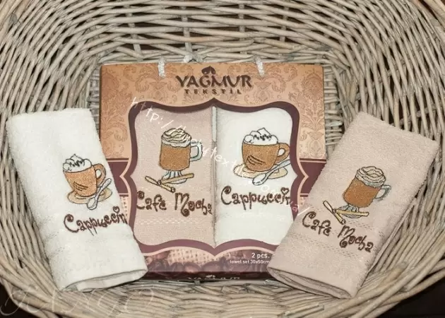 Набор махровых кухонных полотенец Yagmur 3