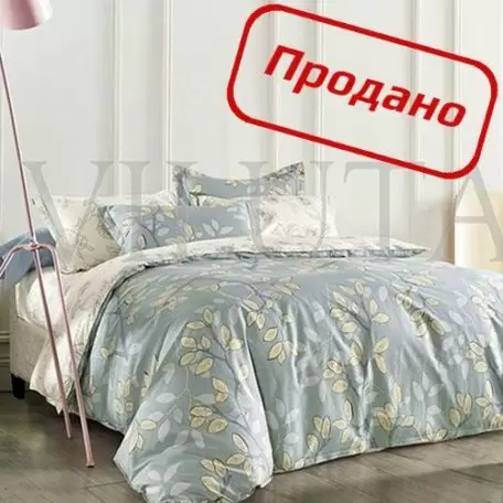 Комплект постельного белья  Вилюта № 908 сатин-твил евро