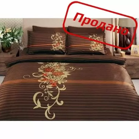 Комплект постельного белья ТАС “Sienna” Brown евро