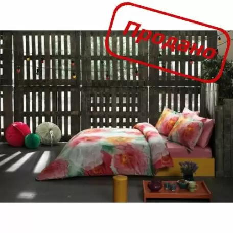 Комплект постельного белья ТАС “Camellia Pink” евро king size Комплект постельного белья ТАС “Camellia Pink” евро king size