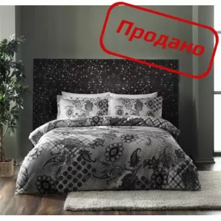 Комплект постельного белья ТАС “Orient Gray” евро king size Комплект постельного белья ТАС “Orient Gray” евро king size