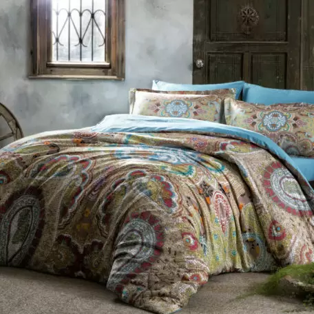 Комплект постельного белья ТАС “Paisley” V01 евро