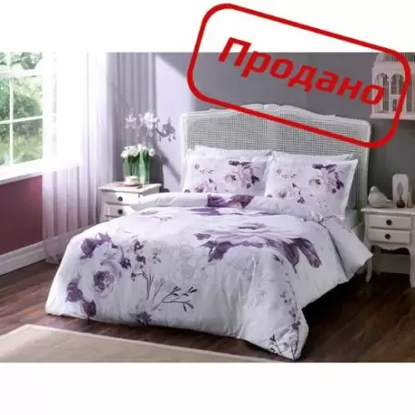 Комплект постельного белья ТАС “Davina Damson” Grey  PVC