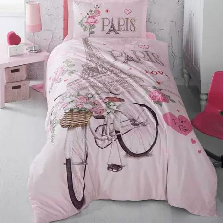 Комплект постельного белья Clasy подростковый “Paris Love”