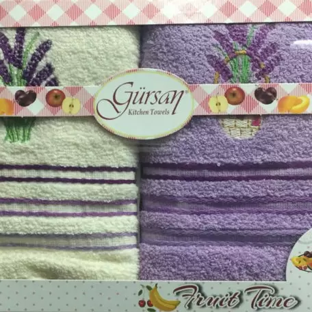 Набор кухонных полотенец Gursan 4 (2шт) 30×50 Набор кухонных полотенец Gursan 4 (2шт) 30×50