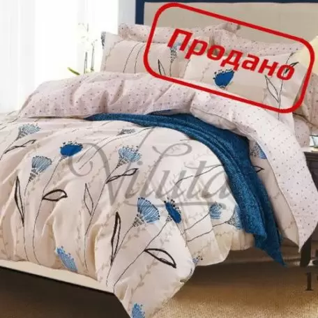 Комплект постельного белья  Вилюта № 197 сатин-твил