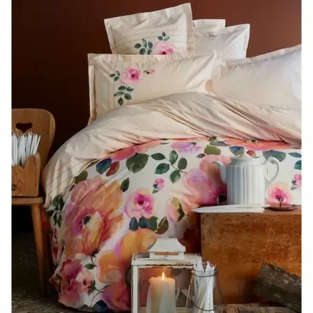 Комплект постельного белья Karaca Home “Flame” Pink
