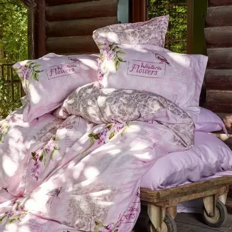 Комплект постельного белья Karaca Home “Wisteria” Pembe