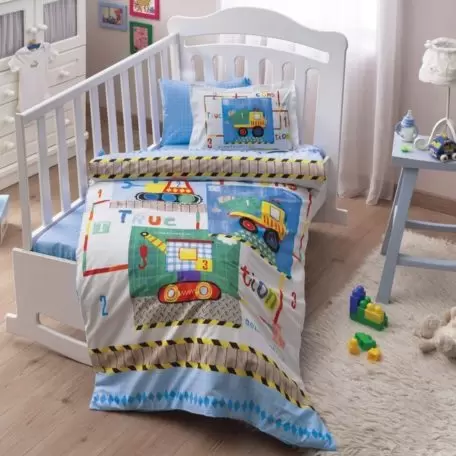Комплект постельного белья в кроватку ТАС “Baby Toys” V01