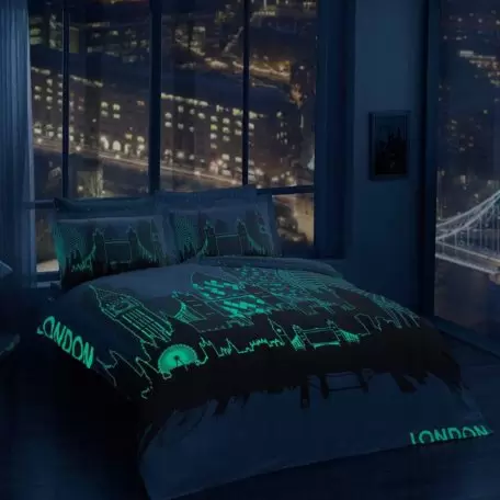 Комплект постельного белья ТАС “London” евро светящееся