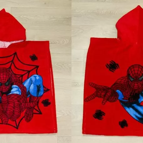 Пончо для пляжа детское “Spider-Man”