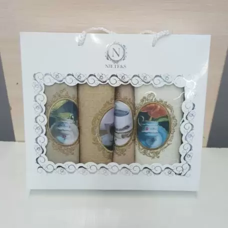 Набор  кухонных полотенец № 62 (4 шт) 50×70 cm