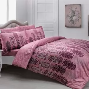 Комплект постельного белья ТАС “Rauma” Bordo SATEN DELUXE
