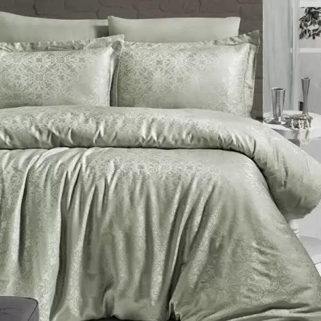 Комплект постельного белья  First Choice “Herra”  Yesil