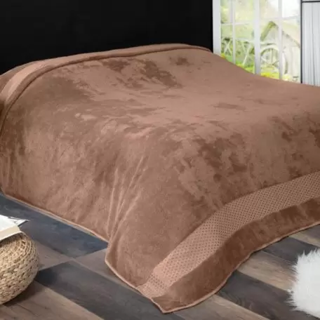 Махровая простынь Zeron 200×220 cm коричневая Махровая простынь Zeron 200×220 cm коричневая