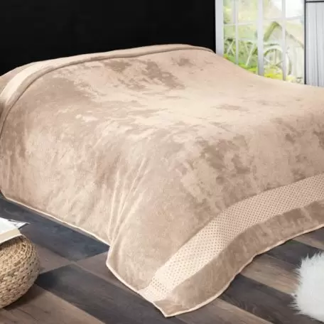 Махровая простынь Zeron 200×220 cm капучино