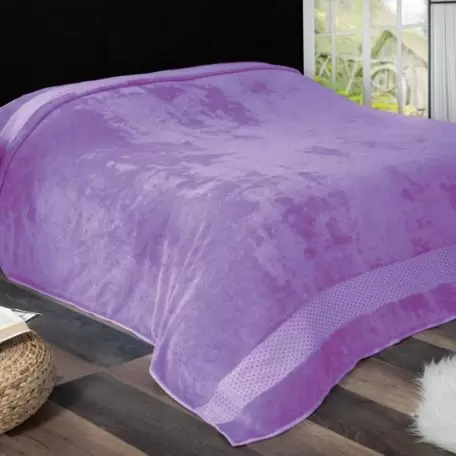 Махровая простынь Zeron 200×220 cm фиолетовая Махровая простынь Zeron 200×220 cm фиолетовая