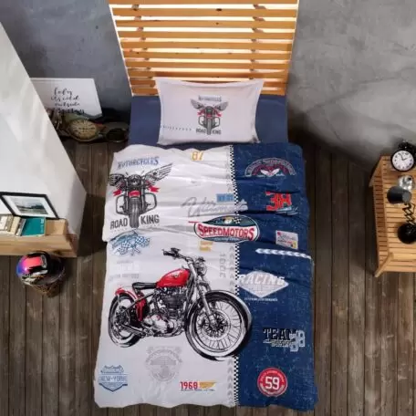 Комплект постельного белья Clasy подростковый “Bike” Комплект постельного белья Clasy подростковый “Bike”
