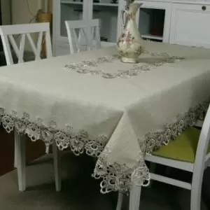 Скатерть льняная № 1059 круг 180cm