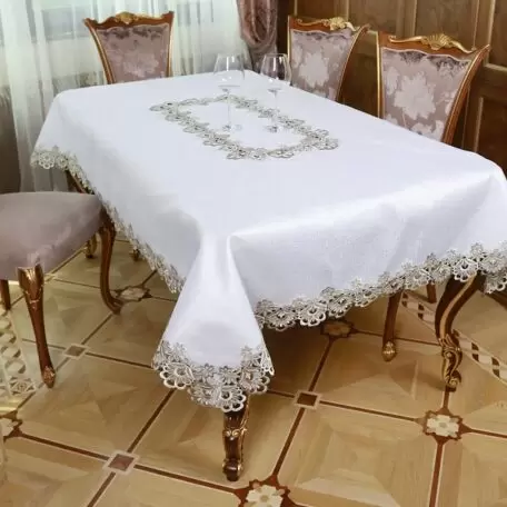 Скатерть атласная № 107 круг 150 см Скатерть атласная № 107 круг 150 см
