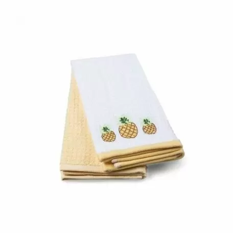 Набор вафельных кухонных полотенец TAC Pineapple 40x60cm (2 шт.) Набор вафельных кухонных полотенец TAC Pineapple 40x60cm (2 шт.)