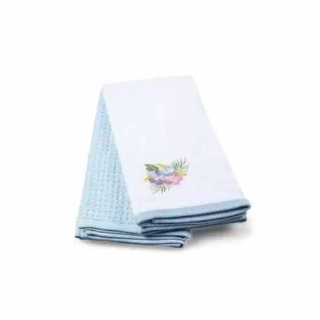 Набор вафельных кухонных полотенец TAC Flowers 40x60cm (2 шт.)