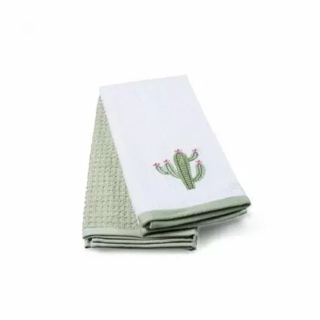 Набор вафельных кухонных полотенец TAC Cactus 40x60cm (2 шт.) Набор вафельных кухонных полотенец TAC Cactus 40x60cm (2 шт.)