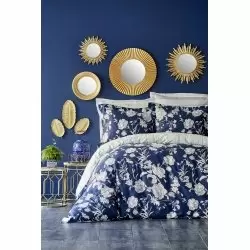 Комплект постельного белья Karaca Home “Elvira lacivert” Комплект постельного белья Karaca Home “Elvira lacivert”