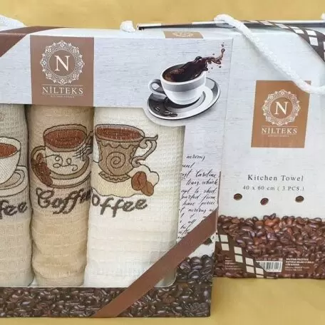Набор кухонных полотенец Nilteks 32 (3шт) 40×60 cm Набор кухонных полотенец Nilteks 32 (3шт) 40×60 cm