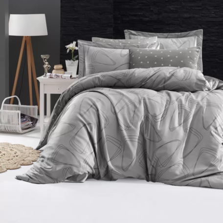 Комплект постельного белья FirstChoice Satin “Rovena Grey” Комплект постельного белья FirstChoice Satin “Rovena Grey”