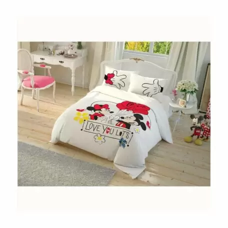 Комплект постельного белья ТАС “Minnie Mickey” Cek евро Комплект постельного белья ТАС “Minnie Mickey” Cek евро