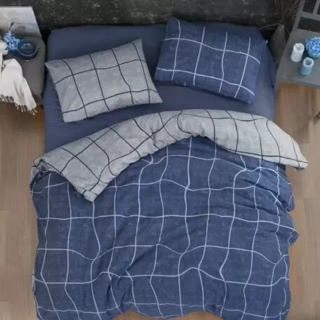Комплект постельного белья First Choice Фланель Adonis “Denim”