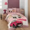 Комплект постельного бельё подростковый FirstChoise 3D Satin “London” - Фото 3 Комплект постельного бельё подростковый FirstChoise 3D Satin “London” - Фото 3