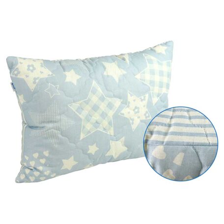 Cиликоновая подушка “Blue STAR” 50х70cm