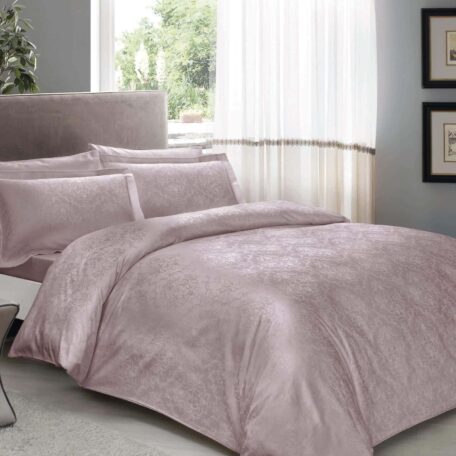Комплект постельного белья ТАС Premium “Daria” Lilac жаккардовый