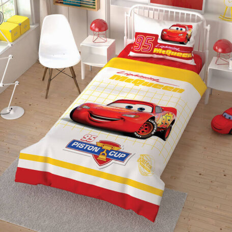 Комплект постельного белья ТАС Disney “Cars Cek” Комплект постельного белья ТАС Disney “Cars Cek”