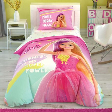 Комплект постельного белья ТАС Disney “Barbie Kindness” светящееся Комплект постельного белья ТАС Disney “Barbie Kindness” светящееся