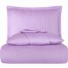Постельное белье Satin Stripe Lila - Фото 2