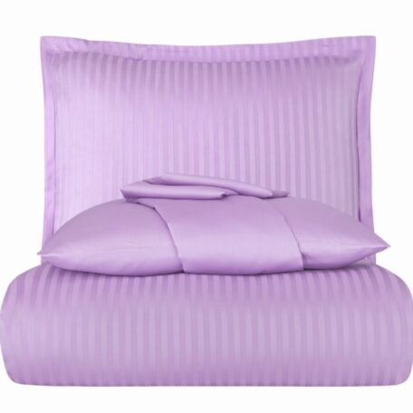 Постельное белье Satin Stripe Lila