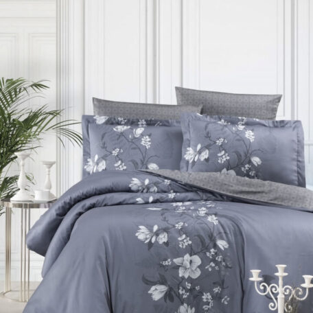 Комплект постельного белья FirstChoice Satin “Evan Indigo”