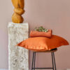 Комплект постельного белья Karaca Home “Back To Basic kiremit” - Фото 3