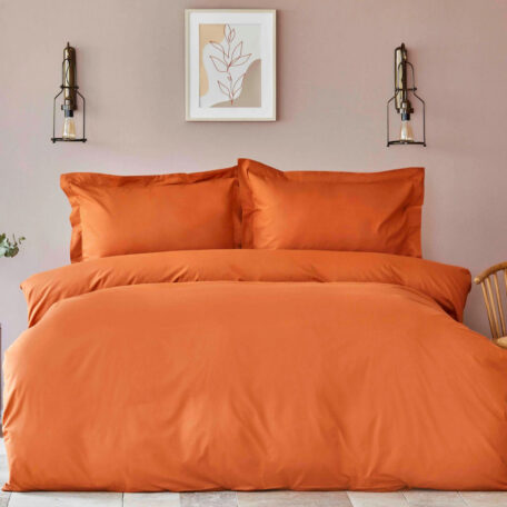 Комплект постельного белья Karaca Home “Back To Basic kiremit”