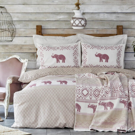 Постельное белье Karaca Home  “Faustina pembe”