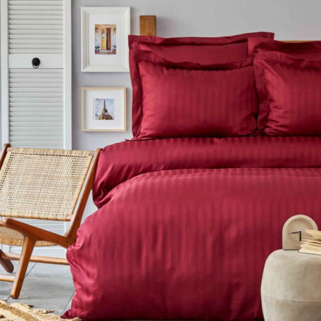 Постельное белье Karaca Home “Charm bold bordo”