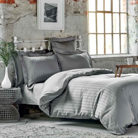 Комплект постельного белья Karaca Home “Charm bold gri” Комплект постельного белья Karaca Home “Charm bold gri”